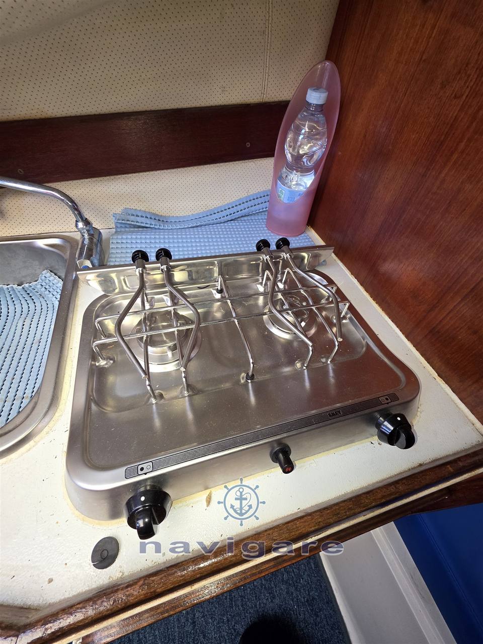 Ala blu Proteo 23 fisherman Barco de motor usado para venta