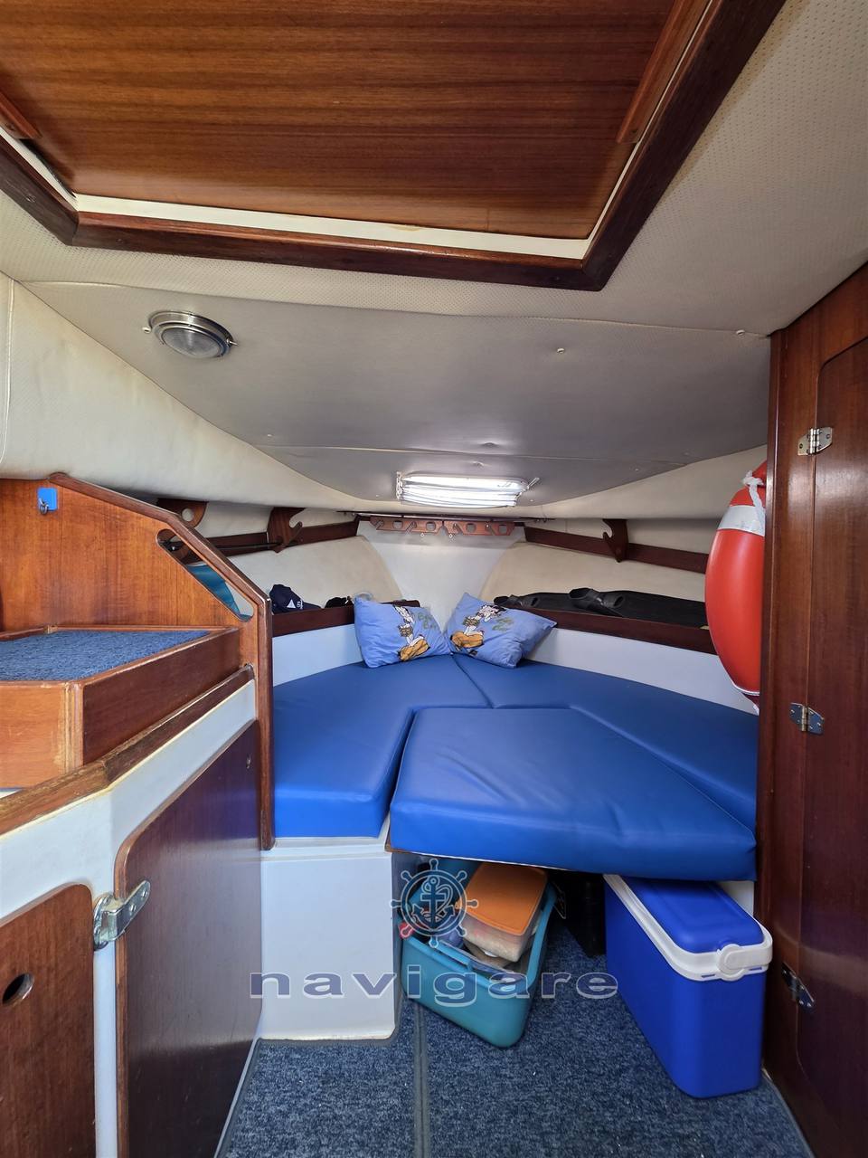 Ala blu Proteo 23 fisherman Barco de motor usado para venta