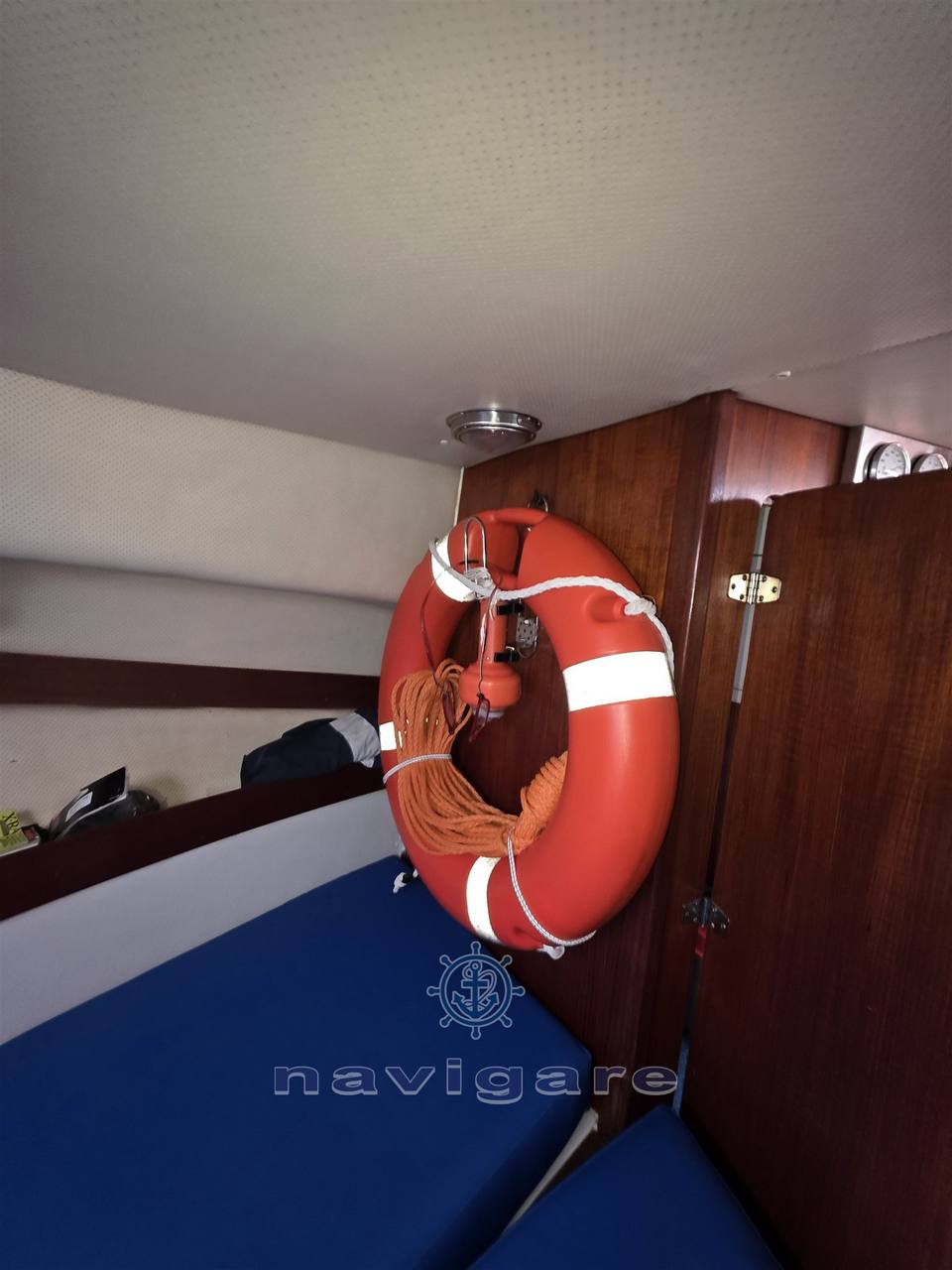 Ala blu Proteo 23 fisherman Barco de motor usado para venta