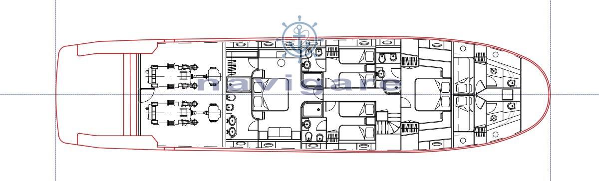 Terranova Tm90 bateau à moteur