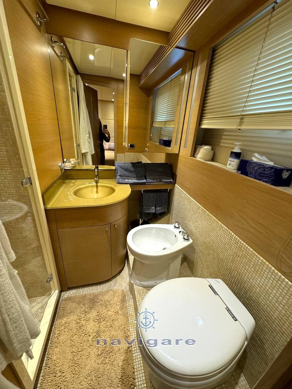 Tecnomar Velvet 83 محرك اليخت يستخدم