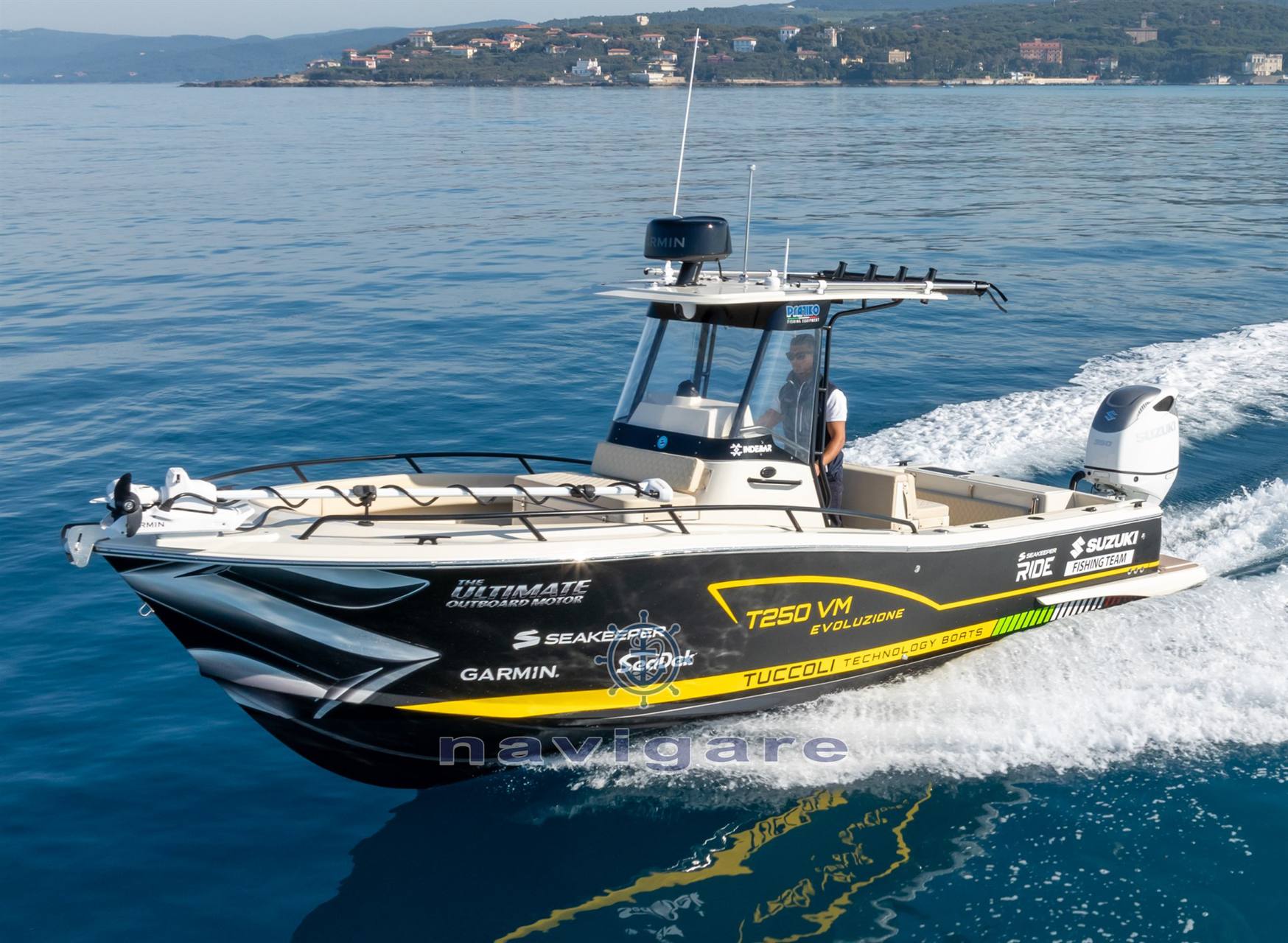 Tuccoli marine T250 vm Motor boat new for sale
