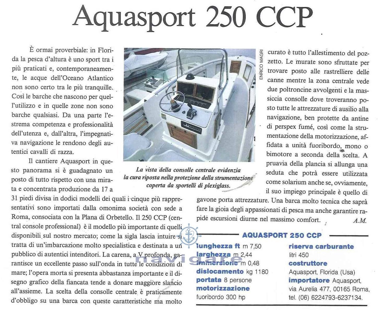 Aquasport 250 ccp Фото