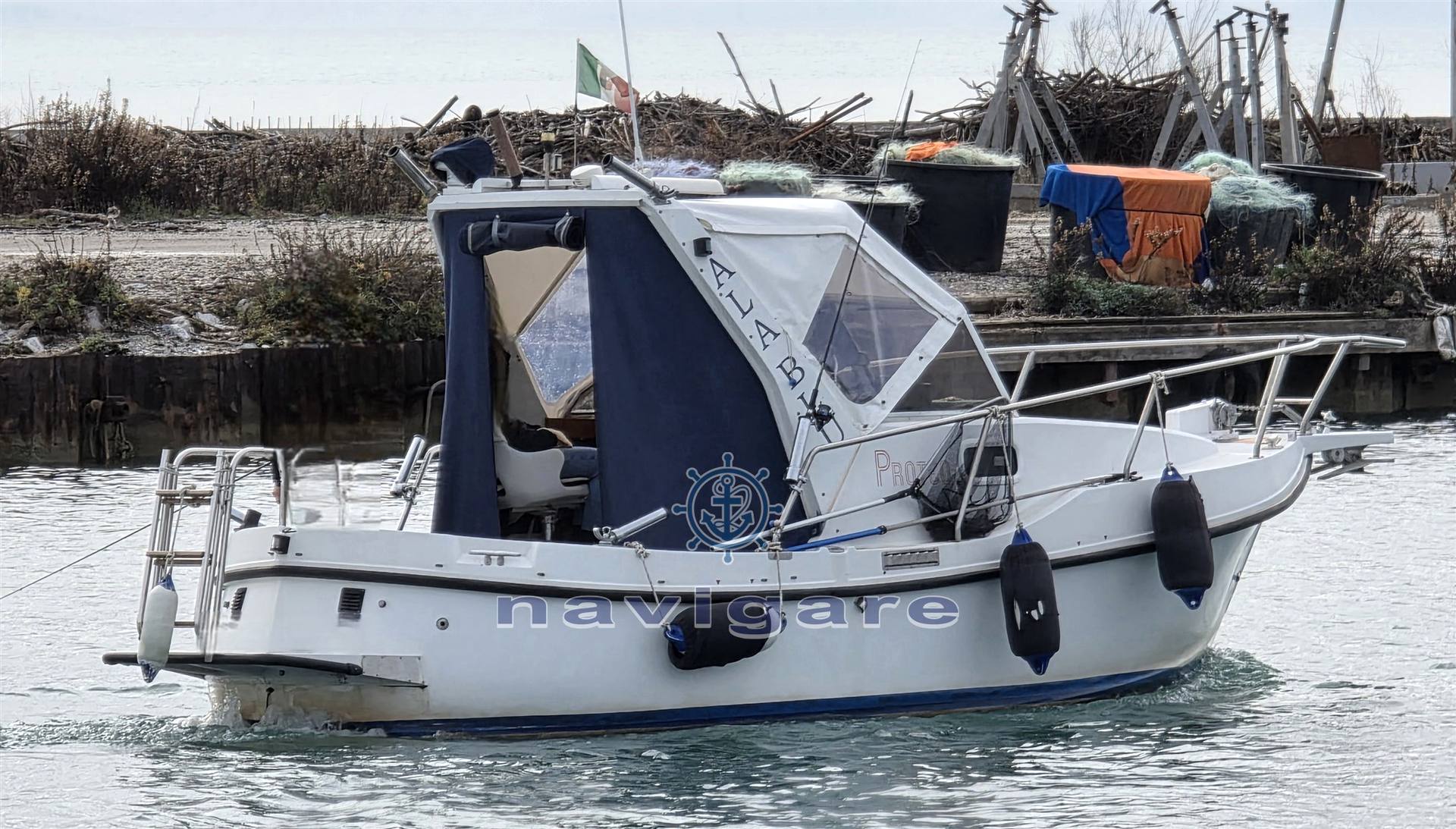 Ala blu Proteo 23 fisherman
