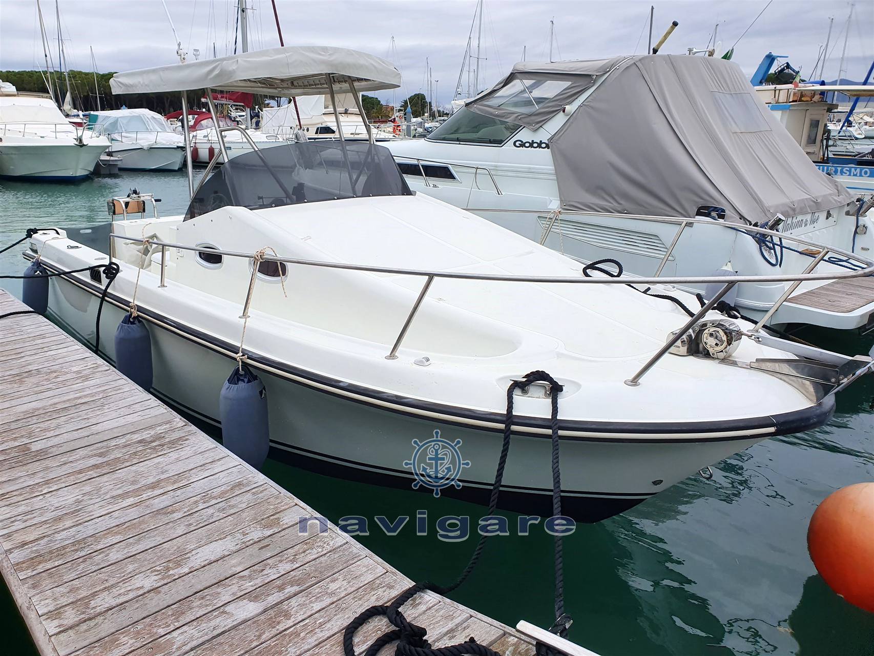 Royal yacht group Harpoon 255 walkaround