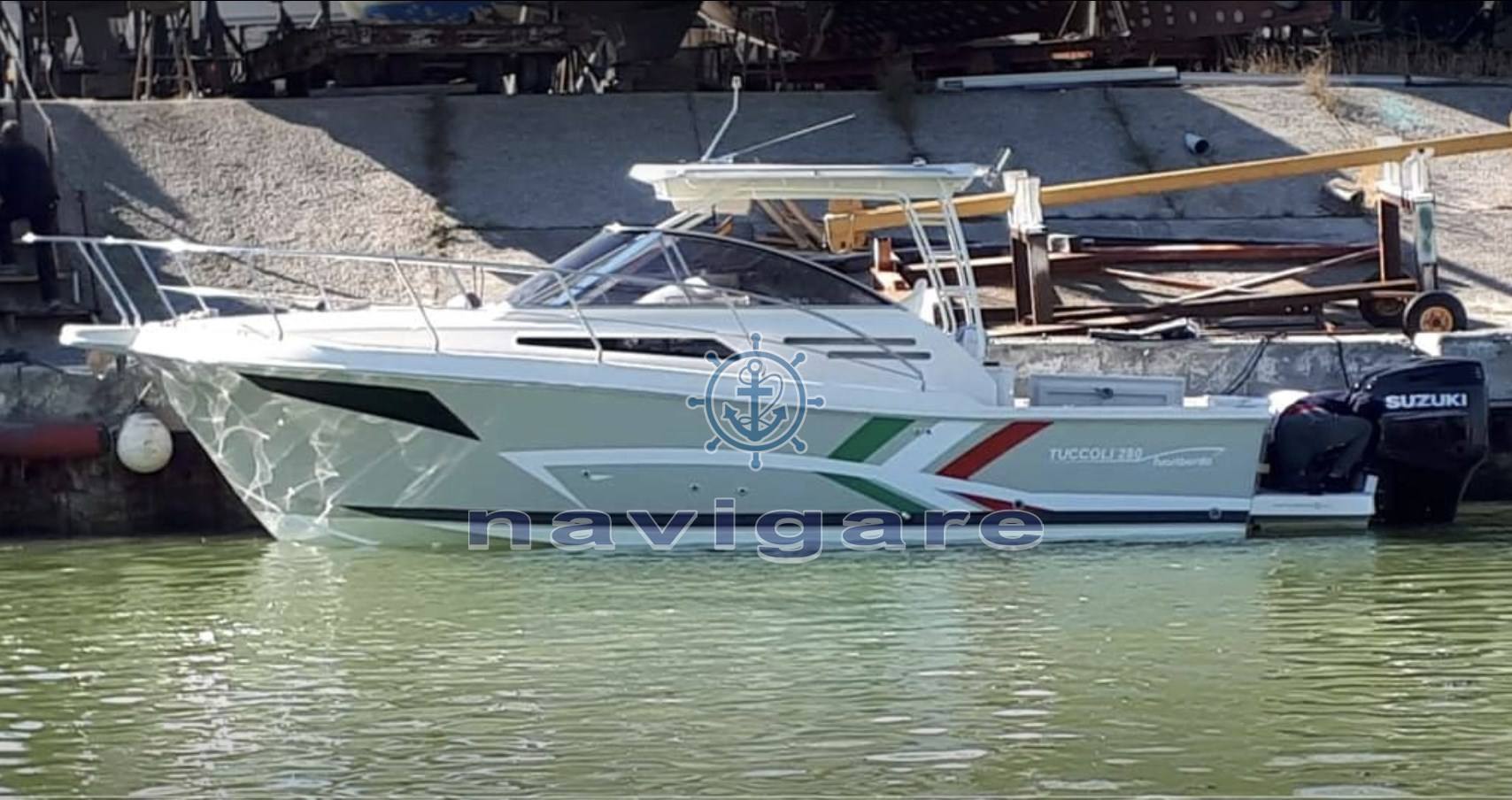 Tuccoli marine T280 fuoribordo Motor boat new for sale