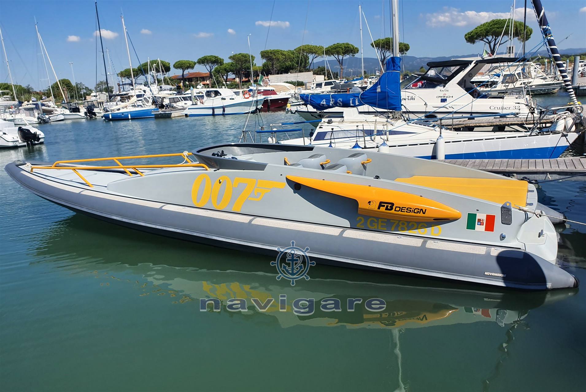 Fb design Rib 33 cabinato Моторная лодка используется для продажи