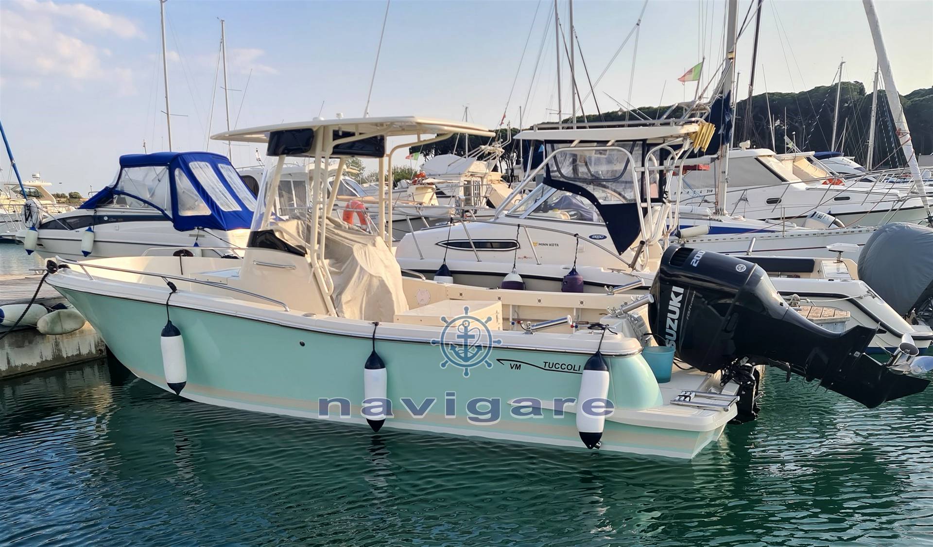 Tuccoli marine T210 vm Motor boat new for sale