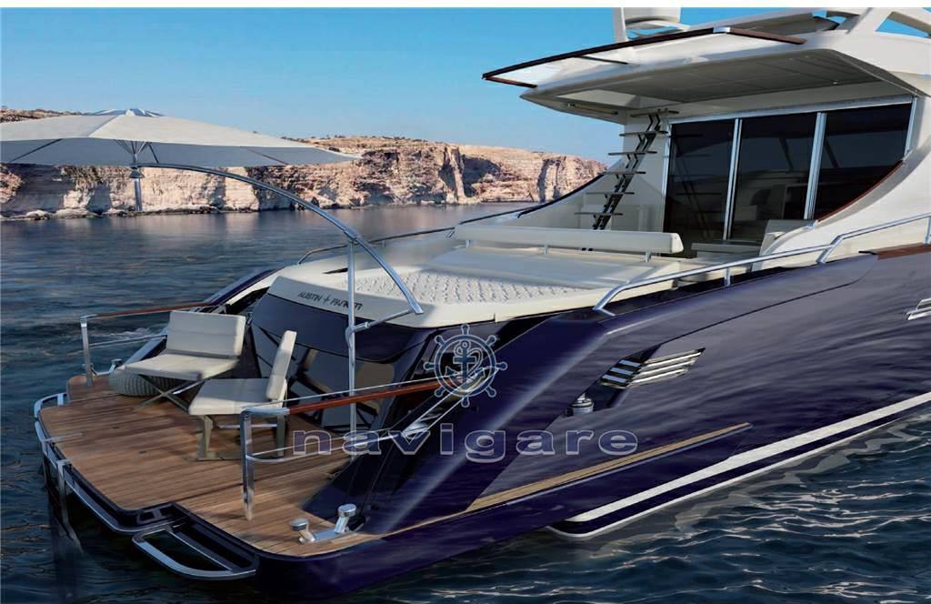 Austin parker 60' sportfly Моторная лодка новое для продажи