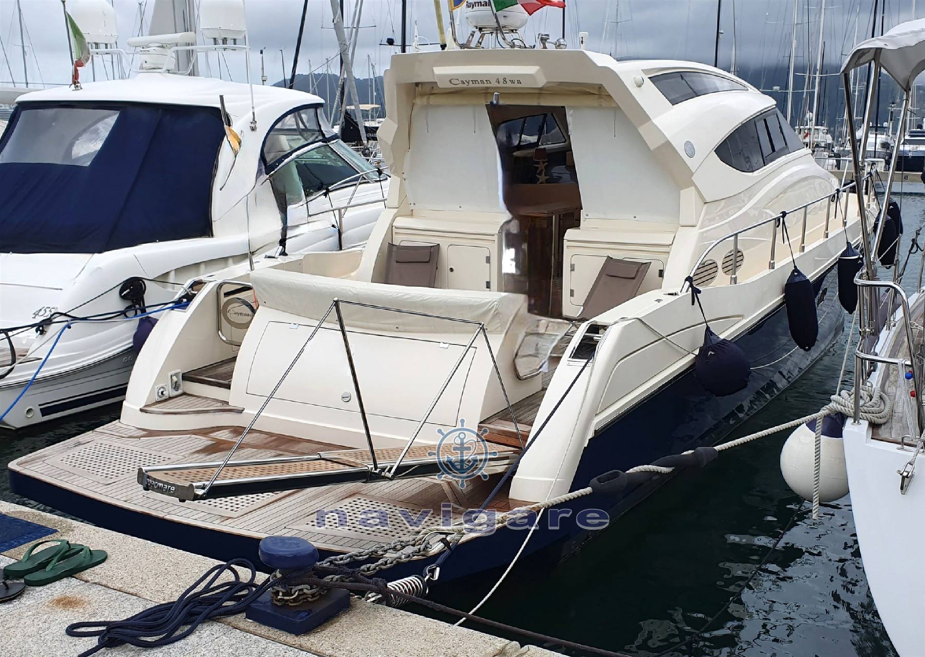 Cayman 48 w.a. Walkaround