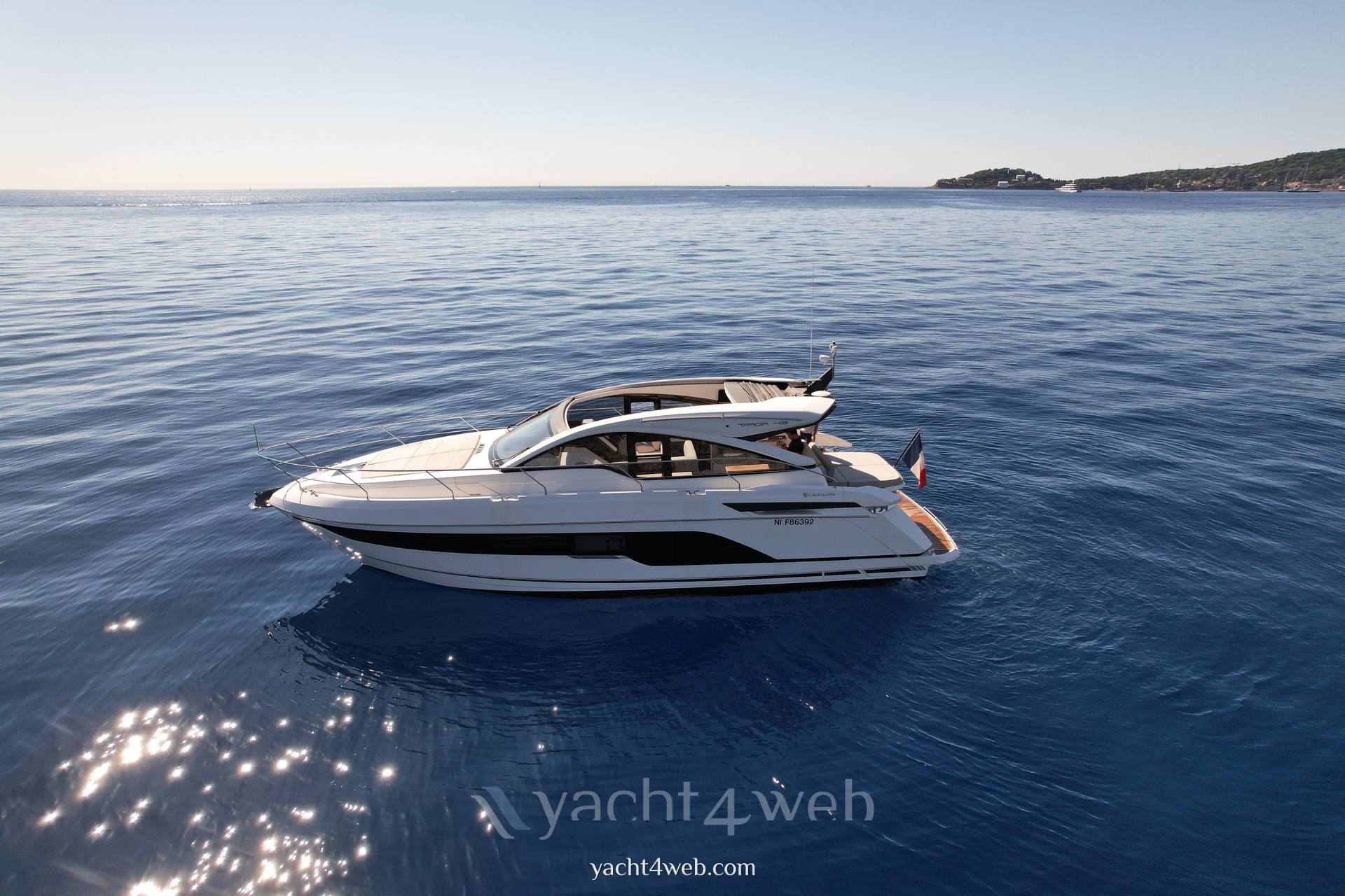 Fairline Targa 45 open Boat используется для продажи