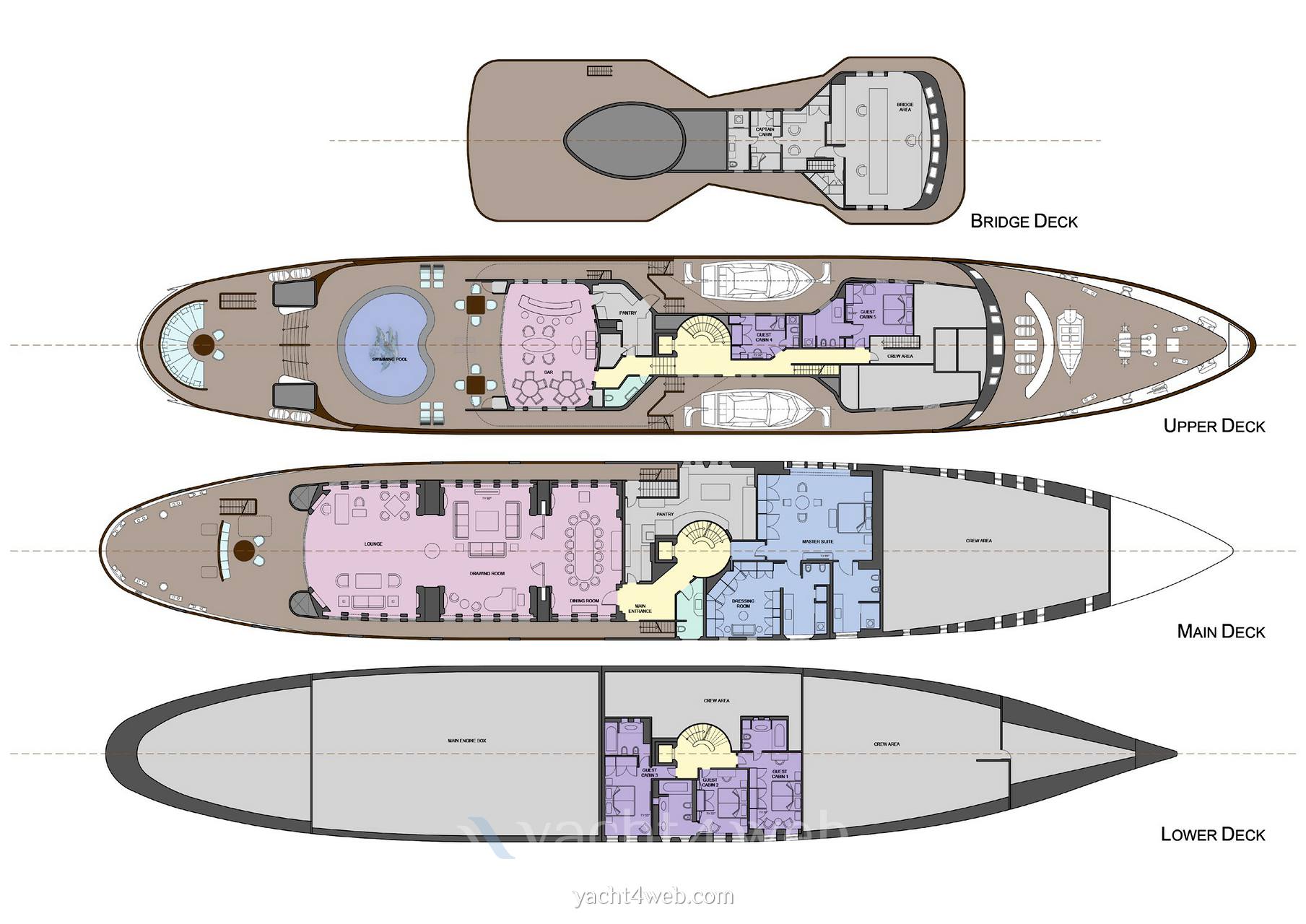 Custom Lady sarya Barco usado para venta