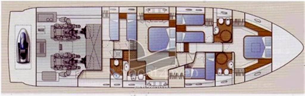 Ferretti yachts Ferretti 681 机动船 用于销售