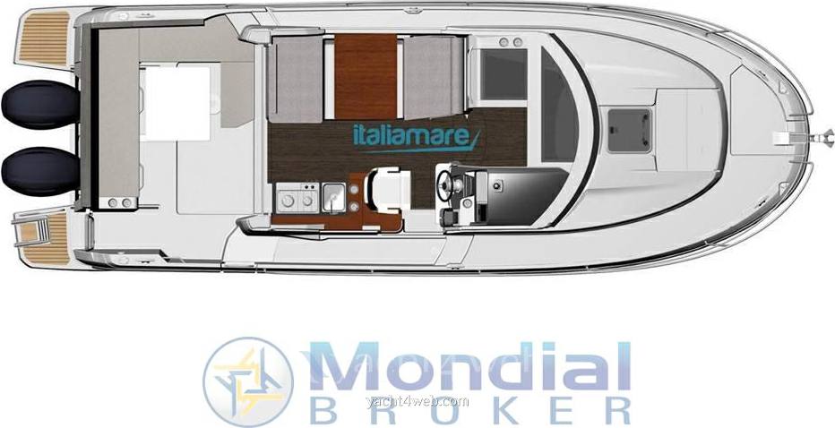 Jeanneau Merry fisher 895 Моторная лодка используется для продажи