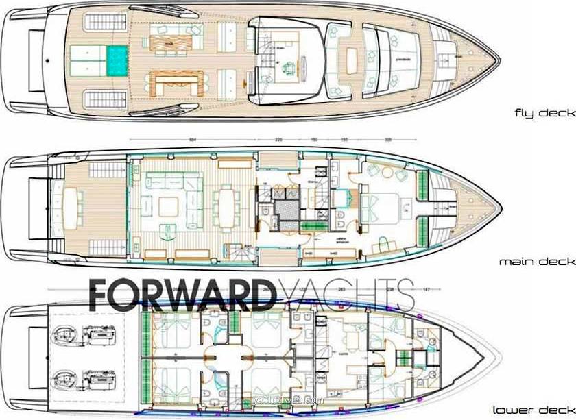 Amer yachts 950 Flybridge occasion
