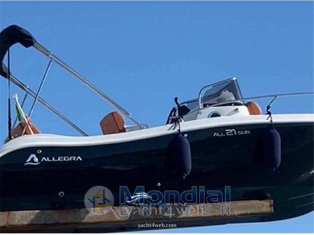 Allegra All 21 sun Motor boat used for sale