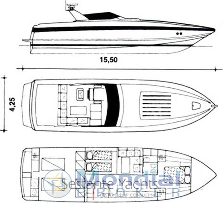 Tecnomarine T 50 Motor boat used for sale