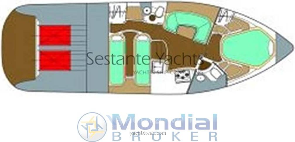 Stabile Stama 37 ht Barca a motore usata in vendita