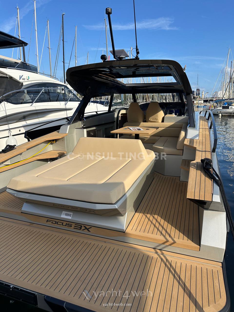 Focus 3x bateau à moteur