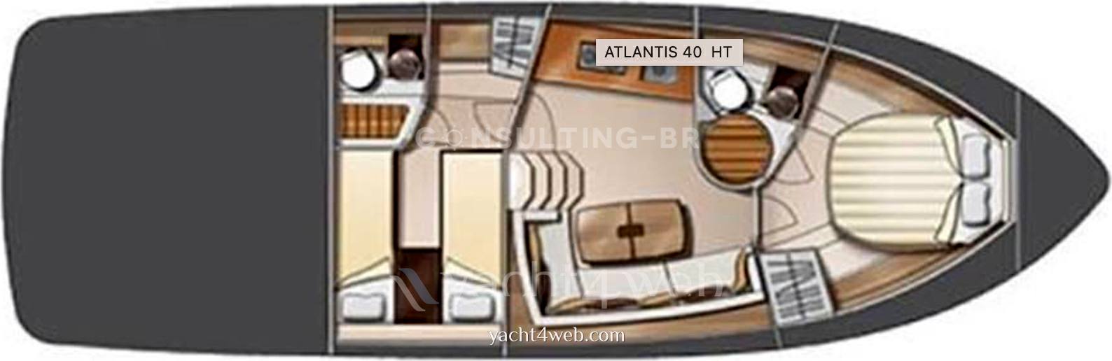 Azimut Atlantis 40 HT Flybridge