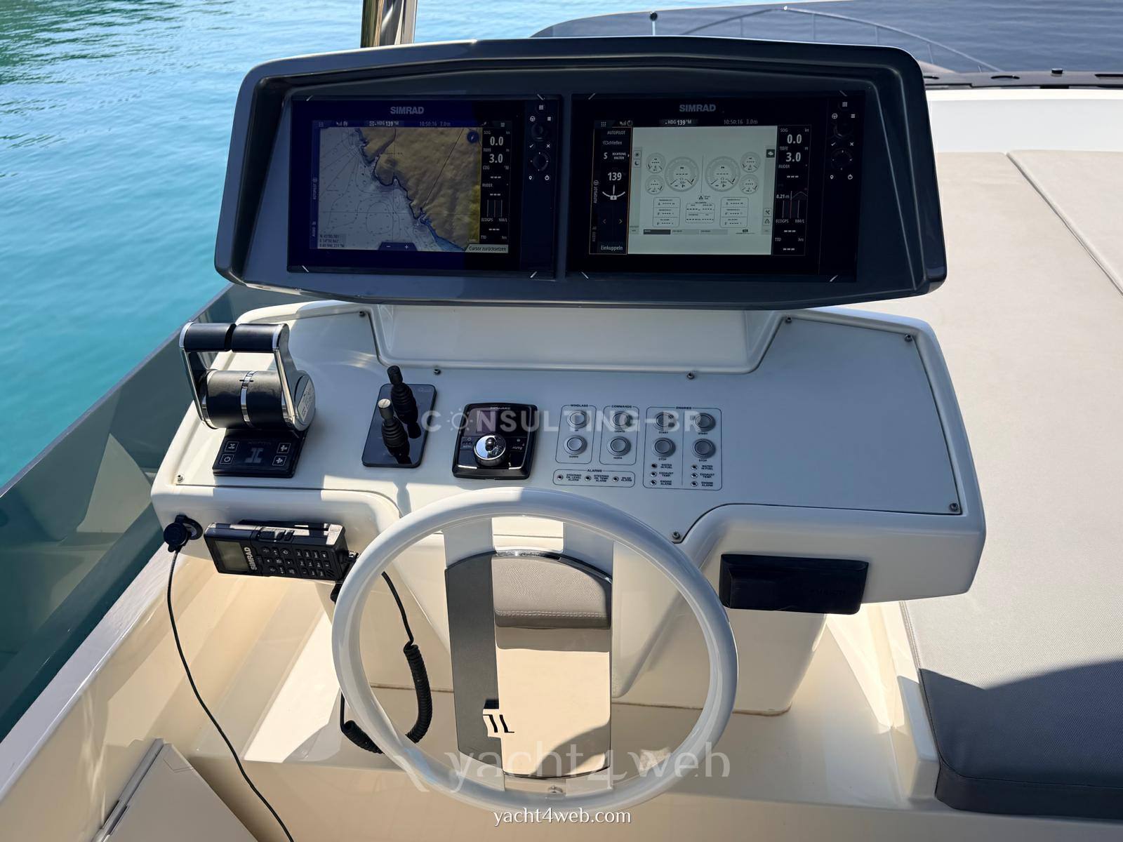 Ferretti 670 fly used