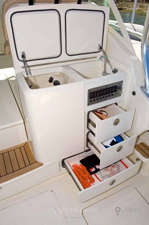 Scout boats 350 abaco Motoryacht verwendet