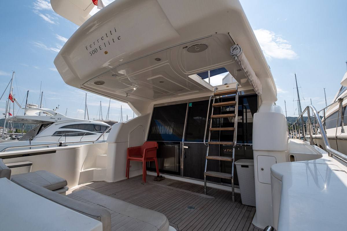 Ferretti FERRETTI 500 Elite Моторная лодка используется для продажи