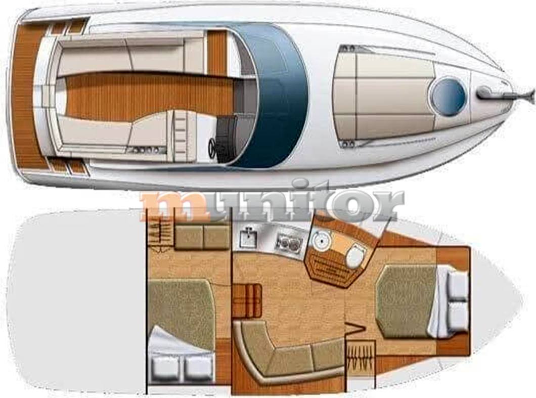 Atlantis 35 barca a motore