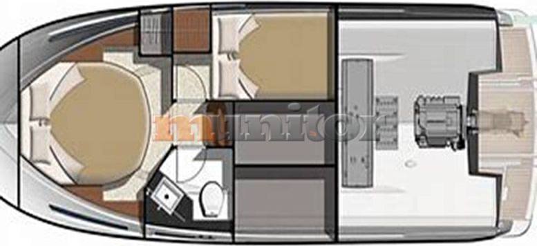 Jeanneau JEANNEAU NC 9 barca a motore