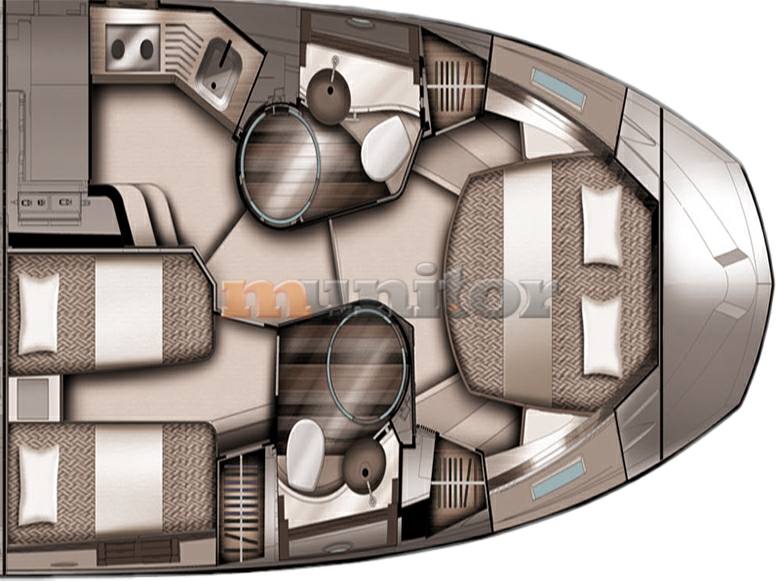 Azimut 42 evolution Моторная лодка