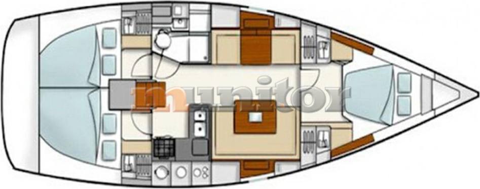 Hanse 400 barco à vela