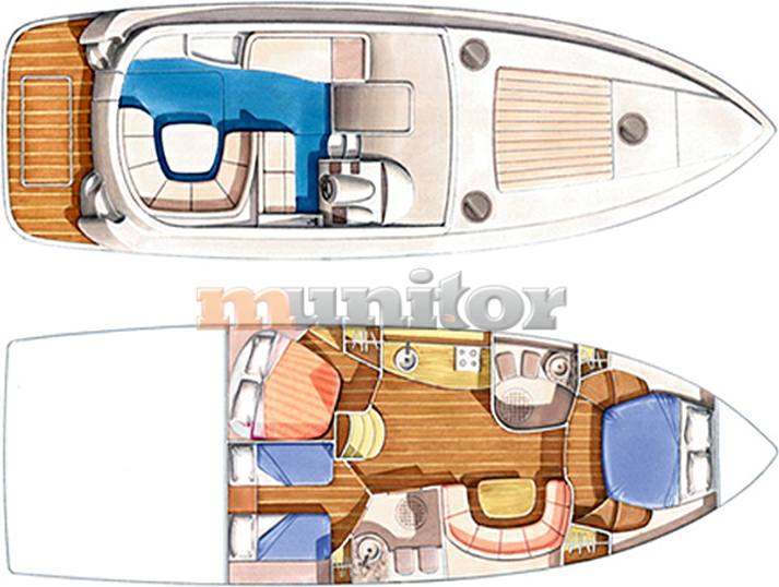 Innovazioni & pro Innovazione prog. mira 43 barca a motore