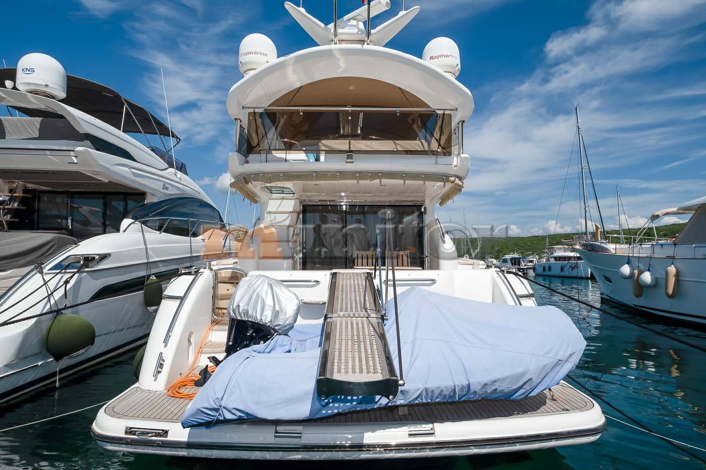 Princess 58 fly Barca a motore usata in vendita