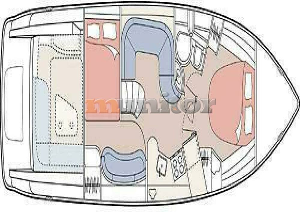 Bayliner 40 avanti barca a motore