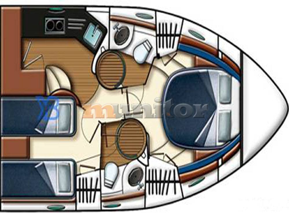 Azimut 43 fly Flybridge