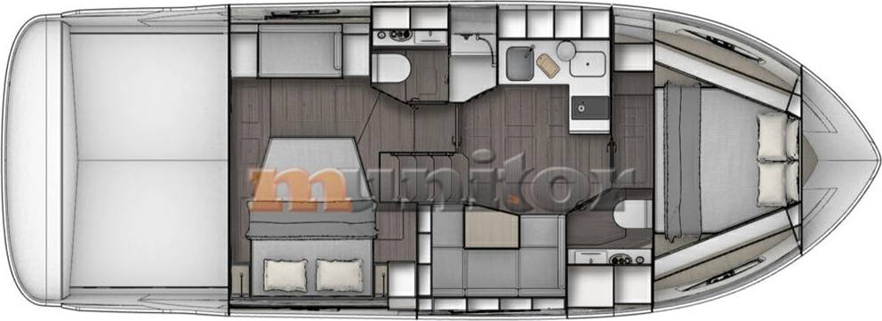 Jeanneau Merry fisher 795 barca a motore