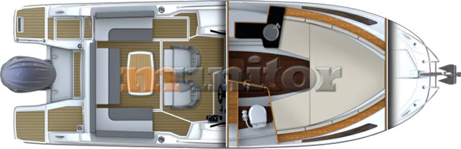 Jeanneau Cap camarat 7.5 wa فليبريدجي