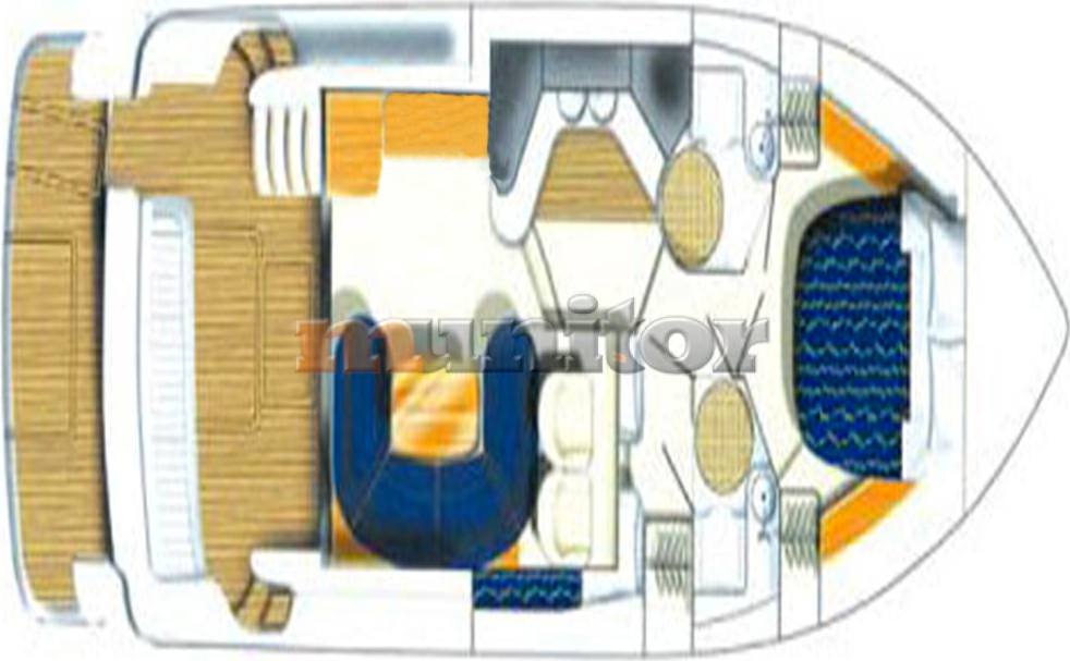 Princess 40 fly Flybridge