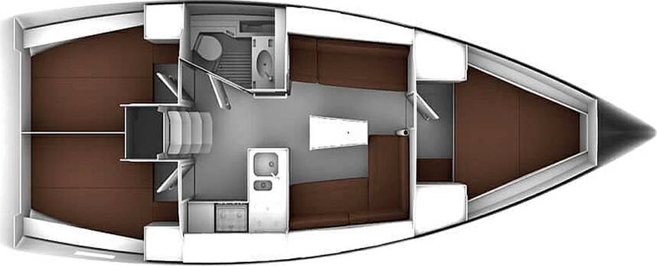 Bavaria C37 فليبريدجي