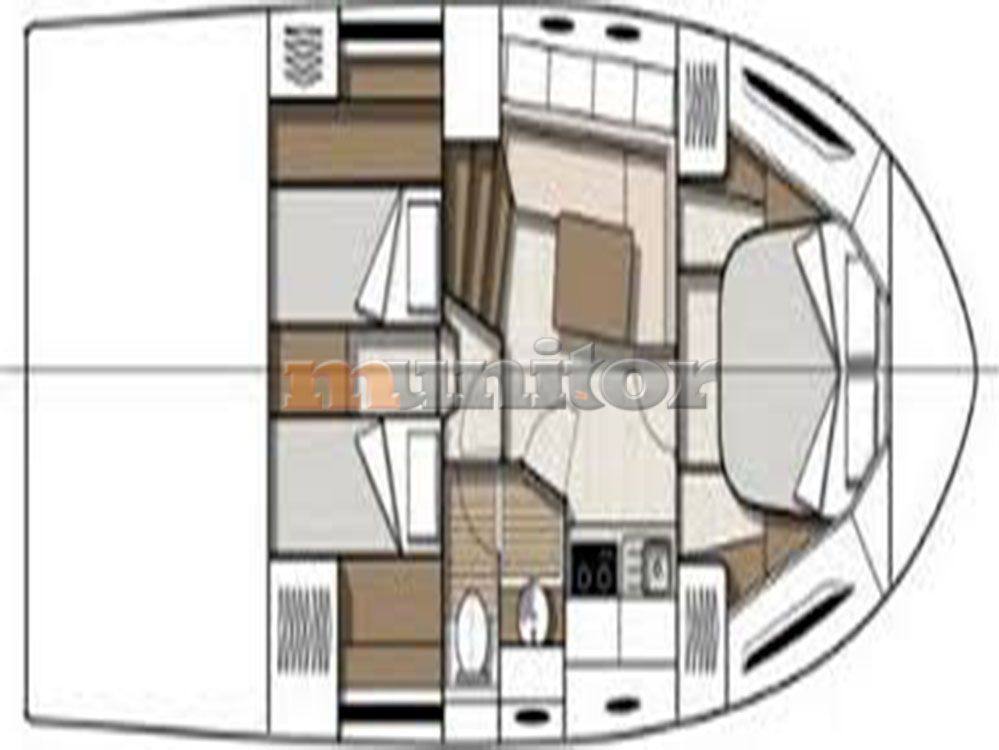 Beneteau Gran turismo 41 motor boat