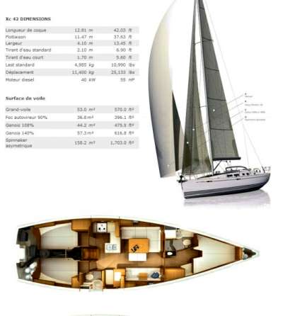 X-yachts X-yachts Xc 42