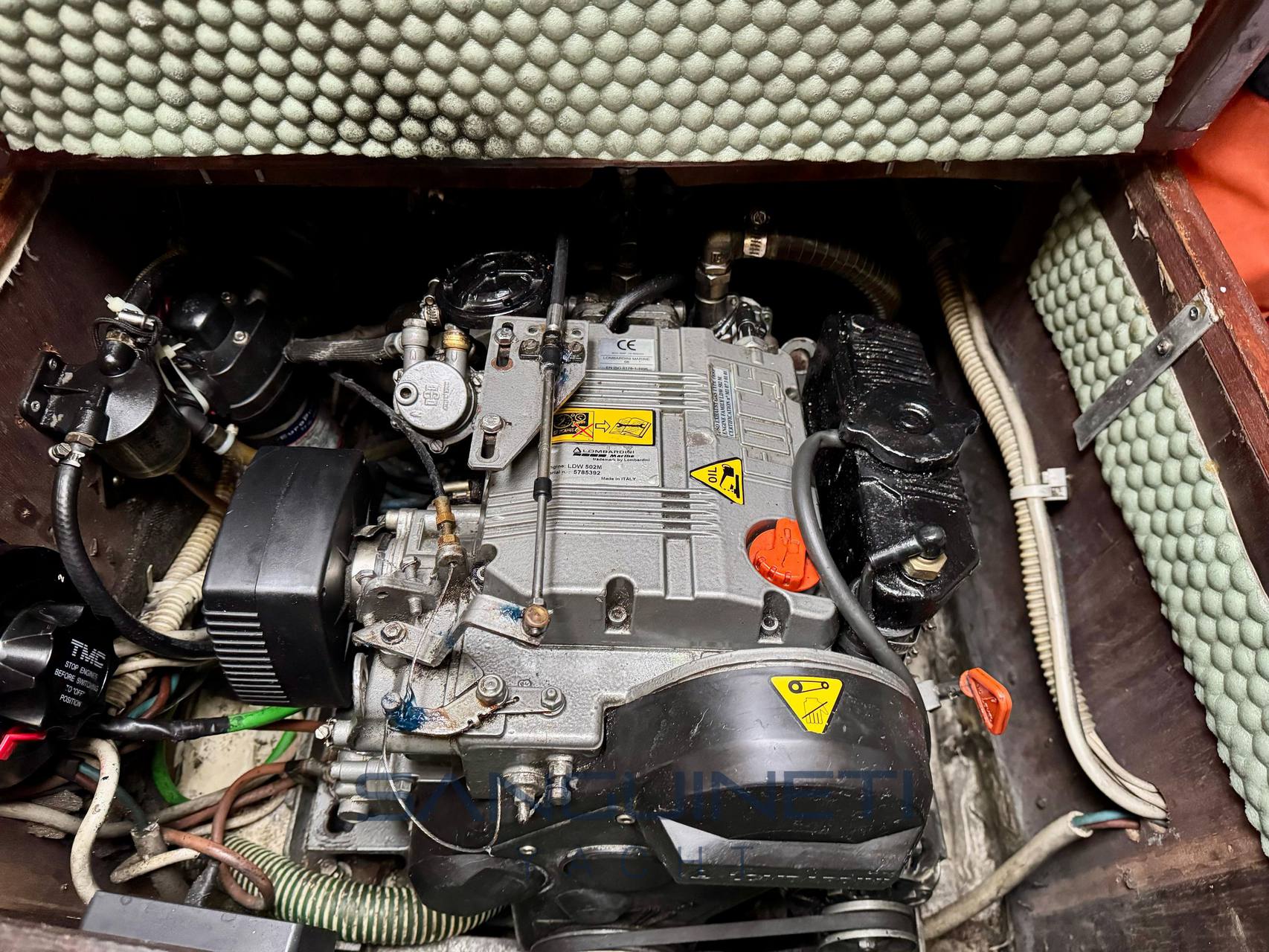 Langstone marine Mystere Engine