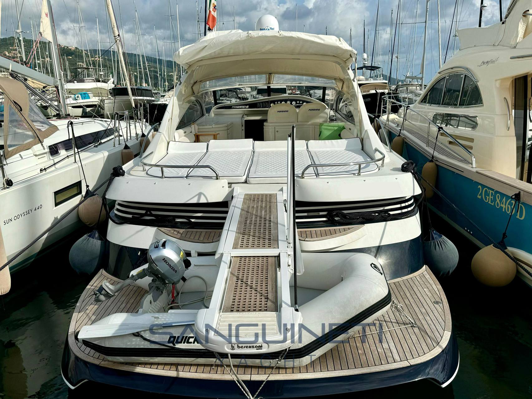 Pershing 45 Barco de motor usado para venta