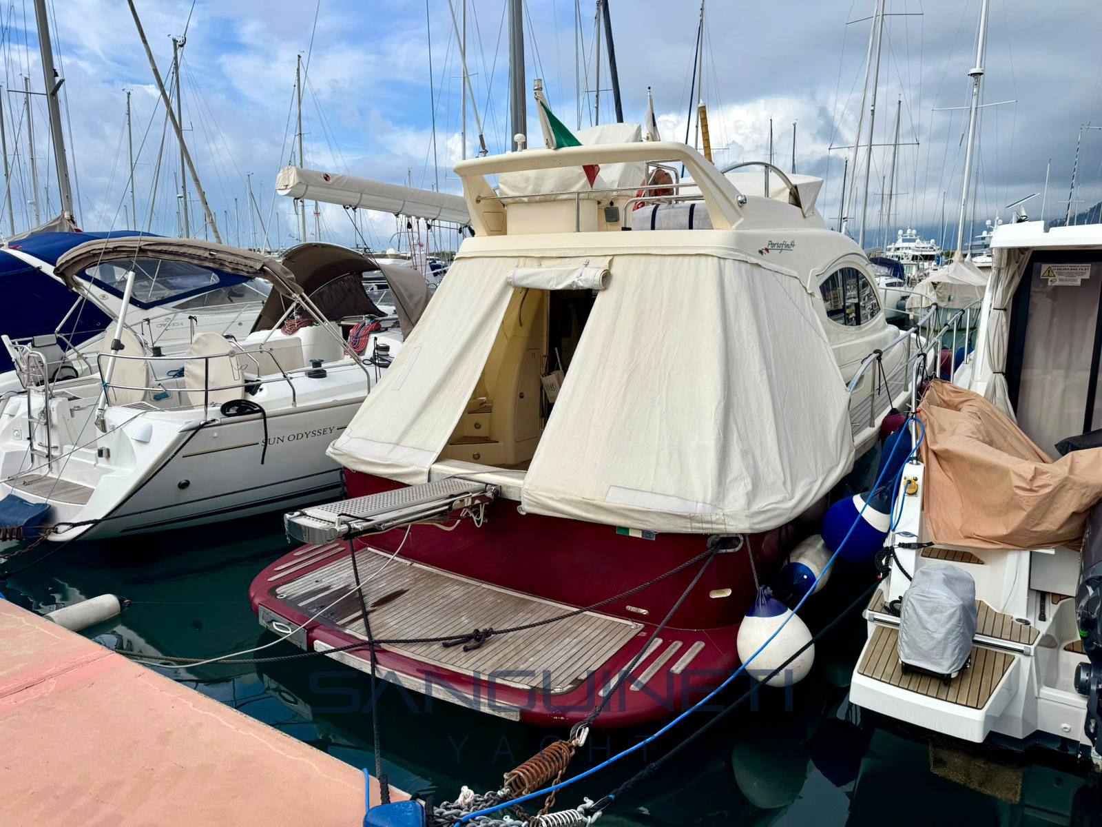 Portofino 37 Морская рыбалка используется