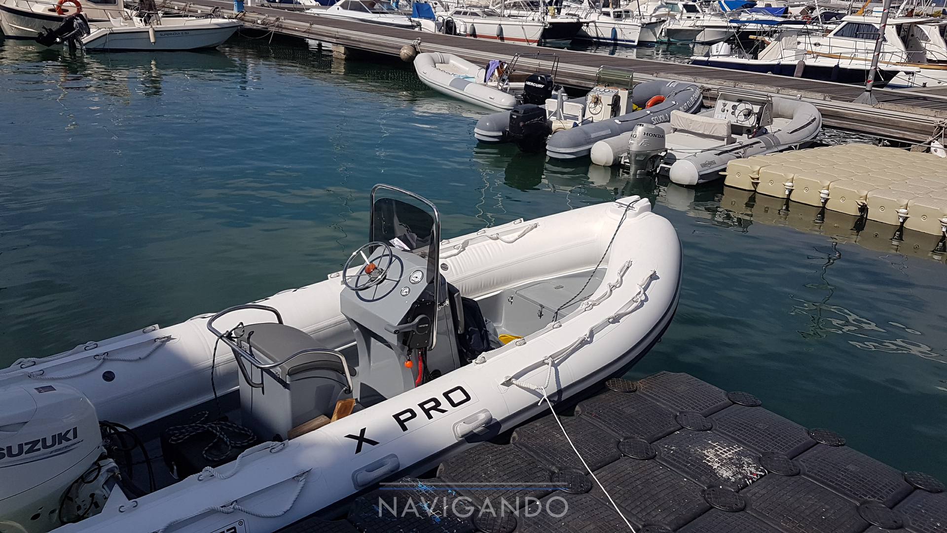 3d tender X pro 535 motor boat