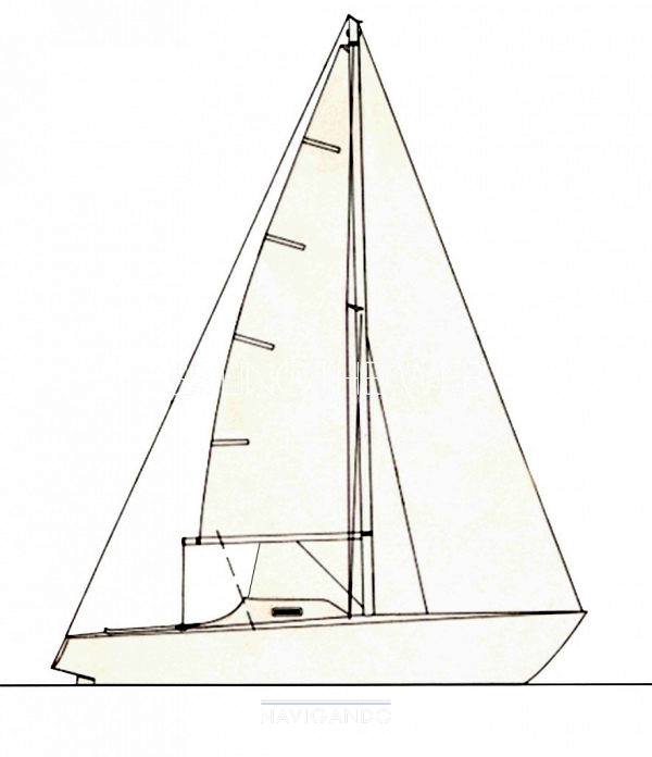 Sartini Arlecchino Barca a vela usata in vendita
