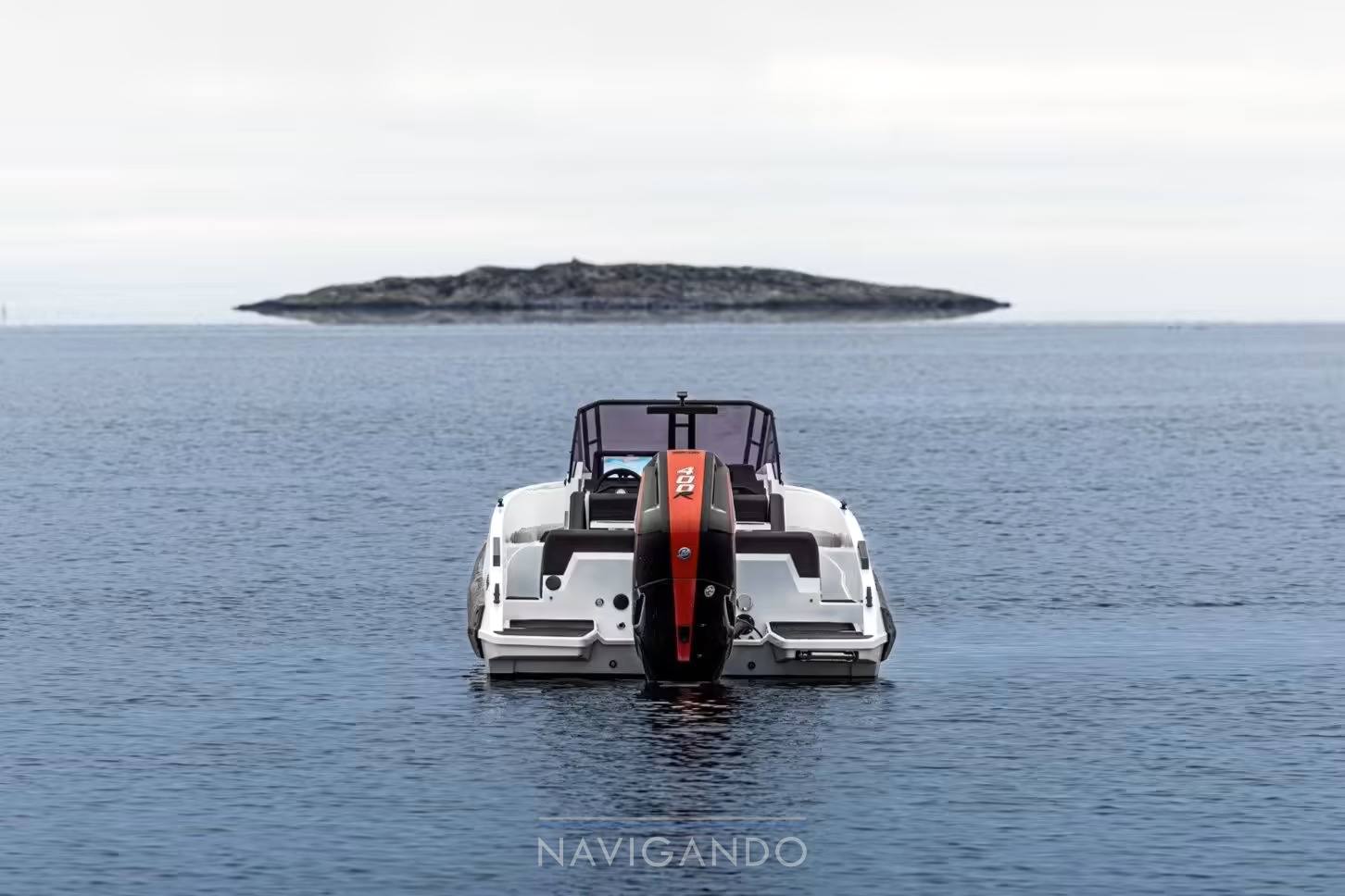 Iron boats 907 t-top barca a motore