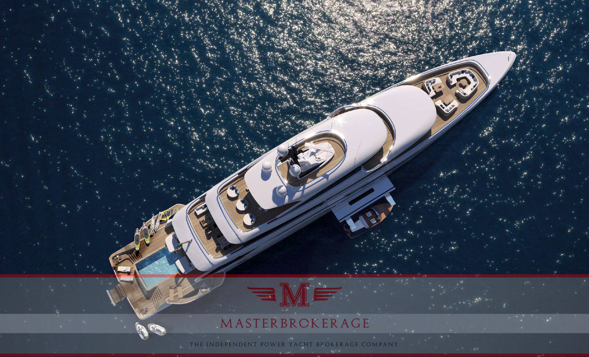 Benetti B. now 67 metri oasis deck Displacement