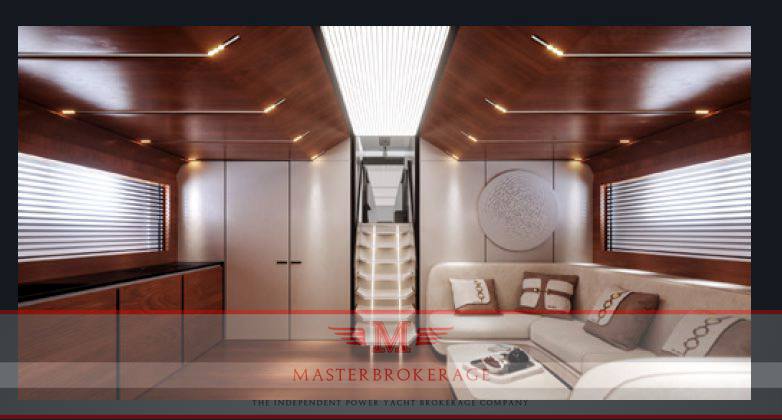 Cantieri di pisa 80 veloce barca a motore