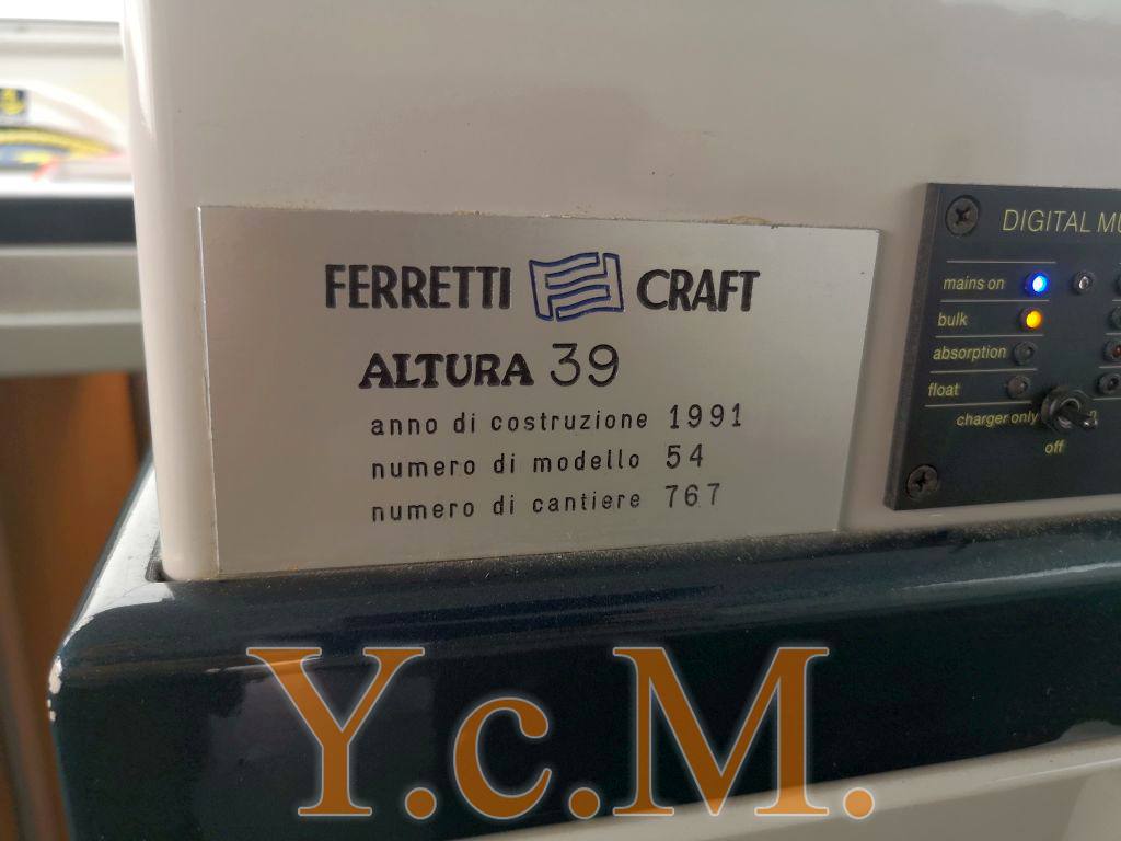 Ferretti 39 fly 1991